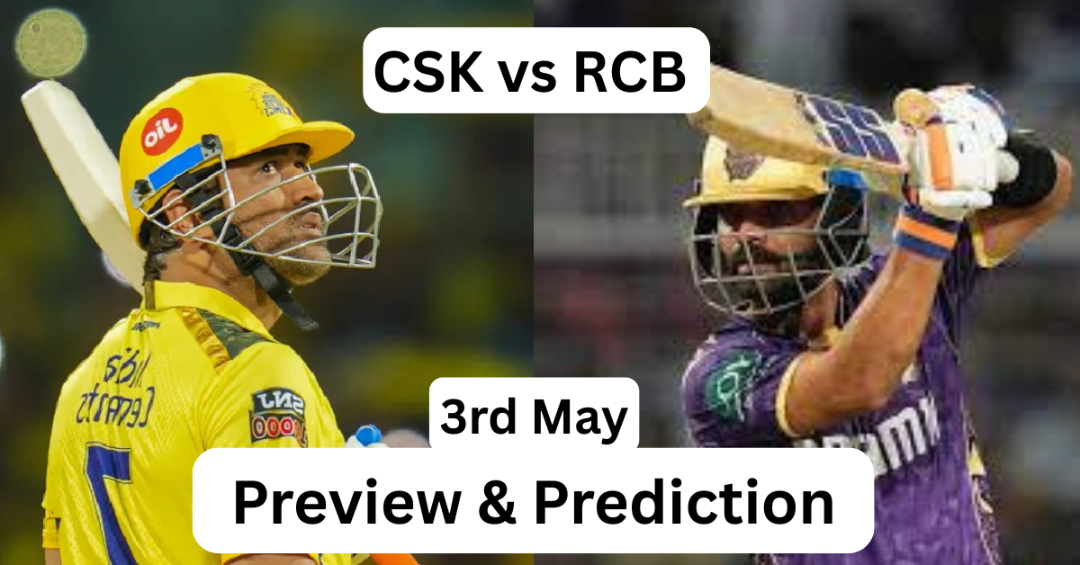 KKR vs CSK IPL 2025 Dream11 Prediction
